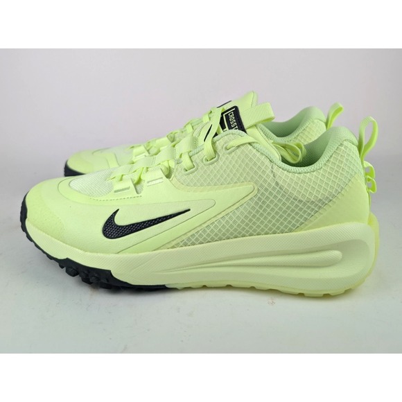 Nike Air Zoom Cross Turf Barely Volt/Black Running Shoes Mens Sz 9 - II4179 700 - Picture 2 of 8